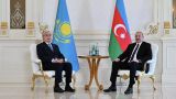 Президенты Азербайджана и Казахстана провели переговоры в Баку