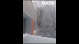 В Казани произошел пожар в больнице № 18 на улице Мавлютова