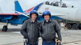 Два летчика «Русских Витязей» летали над Красной площадью четырнадцать парадов Победы