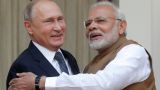 Вечерний визит: президент России прибыл в Индию