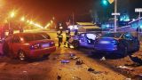 В Днепропетровске столкнулись пять автомобилей — погибла женщина
