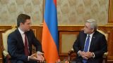 Президент Армении обсудил с российским министром энергетическое сотрудничество