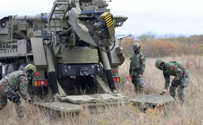 Молдавия получила от Израиля батарею дальнобойных САУ и уже их опробовала