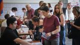 Партия Пашиняна лидирует на парламентских выборах в Армении
