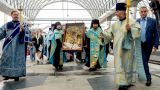 В Москву доставили одну из самых почитаемых в России икон Богоматери