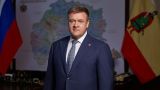 Рязанский губернатор Любимов решил не выдвигаться на следующий срок