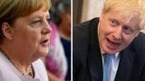 Меркель отвергла «домогательства» Джонсона в отношении договора о Брексите