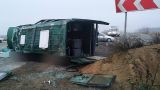 Под Донецком перевернулся автобус — двое погибли, 11 пострадали