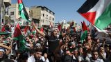 Иордания вышла на улицы в знак солидарности с палестинцами