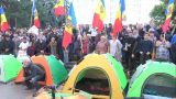 У парламента Молдавии «Городок перемен» будет стоять, пока власть не уйдет