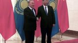 Назарбаев: Отношения Казахстана с Китаем стали образцовыми