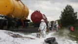 В Татарстане на трассе М7 произошла утечка опасной жидкости из Бельгии
