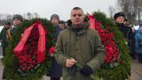 Венок от блокадников из Молдавии возложил общественник: Посол «не смог» приехать