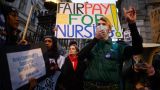 Британские медсестеры заявили о готовности бастовать до конца года