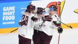 Сборная Латвии одолела Канаду на чемпионате мира в Риге