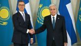 Президенты Казахстана и Финляндии согласовали общую позицию по Украине