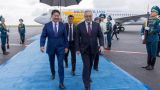 Президент Монголии прибыл в Астану для участия в саммите ШОС