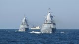 Балтфлот установил контроль над эсминцем США и тремя фрегатами НАТО
