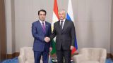 Спикеры парламентов Таджикистана и России провели встречу в Алма-Ате