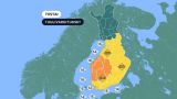 Финляндию накрыл шторм: тысячи домохозяйств без света