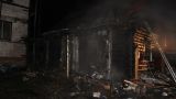При пожаре в доме в Пермском крае погибли двое детей и их отец
