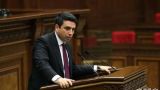 Спикер парламента Армении обозначил срок подписания мирного договора с Азербайджаном