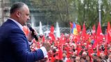 Президент Молдавии на митинге социалистов пообещал «освободить страну»