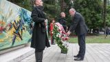 Президент Грузии в Зугдиди поздравил ветеранов с Днем Победы над фашизмом