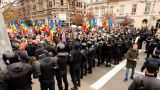 Полиция Молдавии подвела итог воскресного митинга оппозиции — 65 задержанных