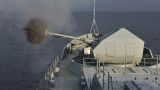 В Балтийском море новейший корабль ВМФ России отстрелялся по «гирляндочной бомбе»