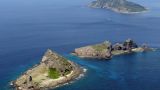 Китайский военный корабль вошел в зону спорных островов Сенкаку
