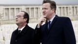 Олланд и Кэмерон демонстрируют единство позиций по Сирии