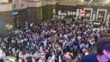 Центральный ж/д вокзал Киева забит пассажирами из-за задержки поездов на фоне тревоги