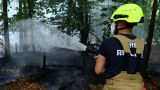 В Бельгии крупнейший за всю историю страны лесной пожар движется в Германию