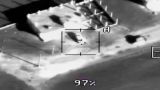 Минобороны показало видео уничтожения боевиков в Сирии и склада с дронами