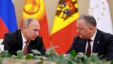 Додон обещал привезти Путина в Гагаузию, если опять станет президентом Молдавии