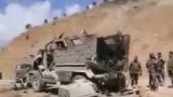 Американский броневик на севере Ирака не уберëг курдов от прямого попадания ракеты