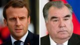 Президенты Таджикистана и Франции обсудили ситуацию в Афганистане