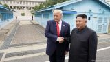 Трамп в третий раз встретился с Ким Чен Ыном и ступил на территорию КНДР