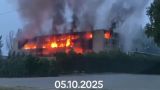 They didn't even extinguish it: In Zaporozhye, after a night attack, the Motor Sich building burned down
