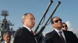 Президент России провел телефонные консультации с президентом Египта