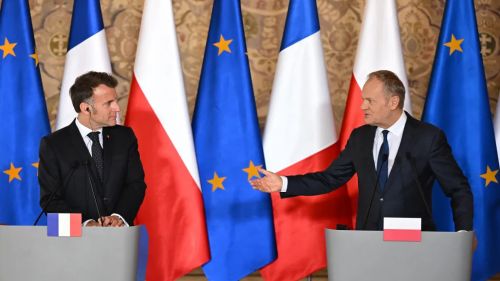 The Polish prime minister besieged Macron on the issue of the French "nuclear umbrella" in the EU
