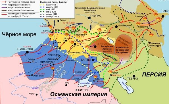 Карта османской империи в 18 веке