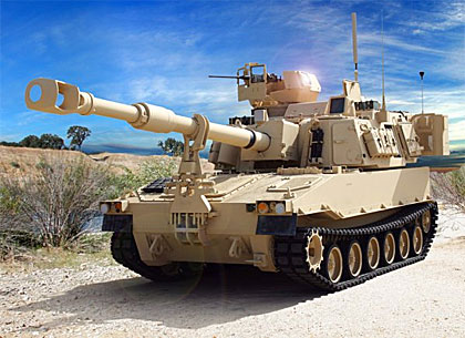 США доставили в Эстонию артиллерийские установки Paladin