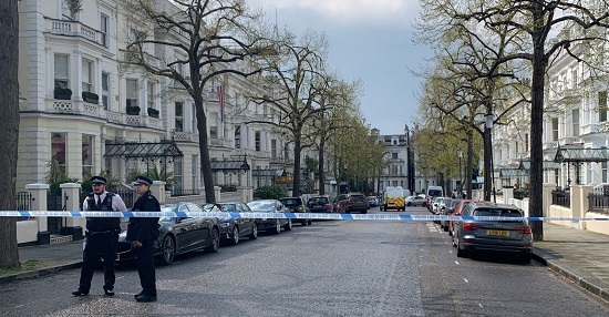 Стрельба у посольства Украины в Лондоне — полиция перекрыла улицы