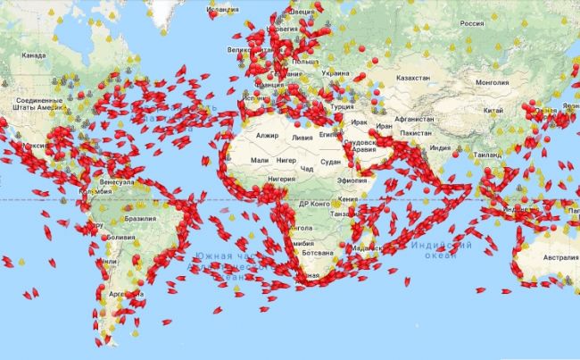 Танкеры с ненужной нефтью начинают создавать пробки по всему миру (инфографика)